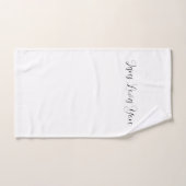 Serviette de bain chrétienne Jésus vous aime (Serviette à main)