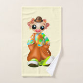 Serviette de bain clown Set Circus - Vos couleurs (Serviette à main)