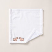 Serviette de bain Cochon (Gant de toilette)