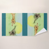 Serviette de bain colorée illustrée - Chase (Serviette de bain)
