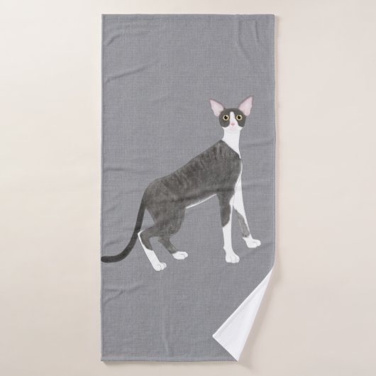 Serviette de bain Cornouailles Rex (Serviette de bain)