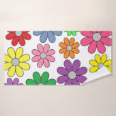 Serviette de bain - Daisies folles ! (Serviette de bain)
