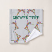 SERVIETTE DE BAIN DANSEUSE (Gant de toilette)