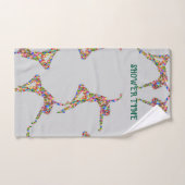 SERVIETTE DE BAIN DANSEUSE (Serviette à main)