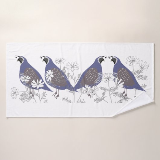 Serviette de bain de caille (Serviette de bain)