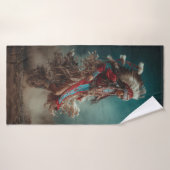 Serviette de bain de danseur amérindien (Serviette de bain)