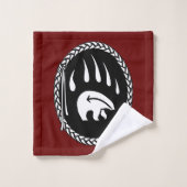 Serviette De Bain De L'Ours Ensemble Personnalisé  (Gant de toilette)