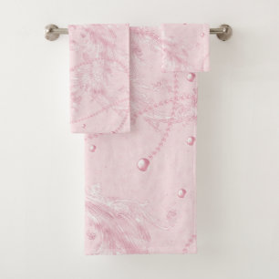 Serviette De Bain De Luxe Pastel Pink