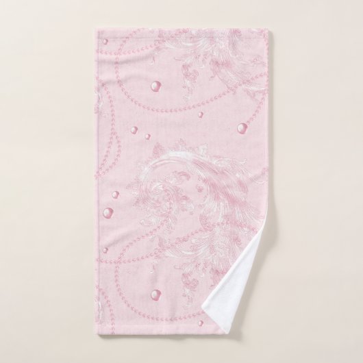 Serviette De Bain De Luxe Pastel Pink (Serviette à main)