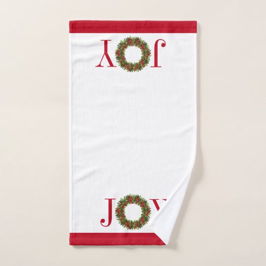 Serviette de bain de Noël Set-Joy (Serviette à main)