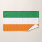 Serviette de bain de pavillon irlandais Éire fabri (Serviette à main)