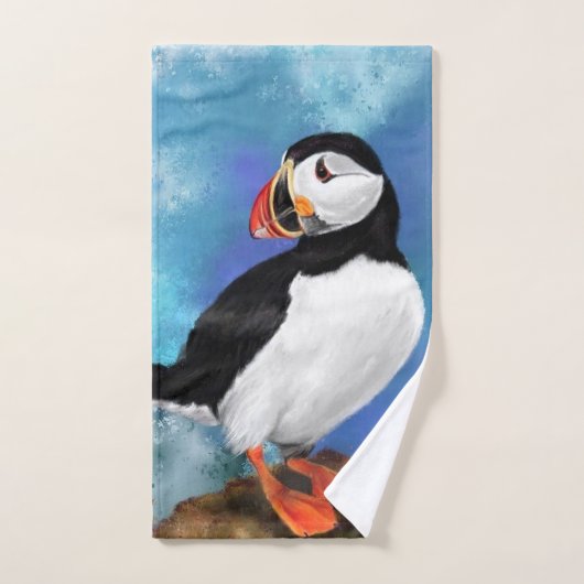 Serviette De Bain De Puffin Atlantique (Serviette à main)