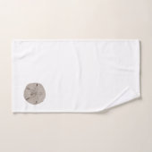 Serviette de bain de sable Dollar Beach (Serviette à main)