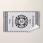 Serviette de bain de secours pour pompiers (Serviette à main)