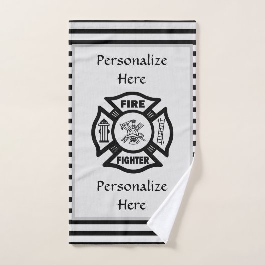 Serviette de bain de secours pour pompiers (Serviette à main)