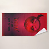 Serviette de bain Devilmoji (Serviette de bain)