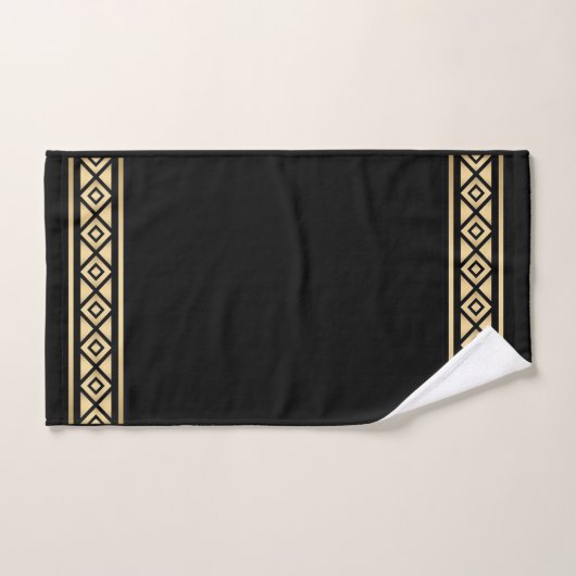 Serviette de bain "Diamant Noir" (Serviette à main)
