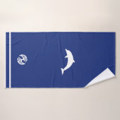 Serviette de bain Dolphin H2g2 (Serviette de bain)
