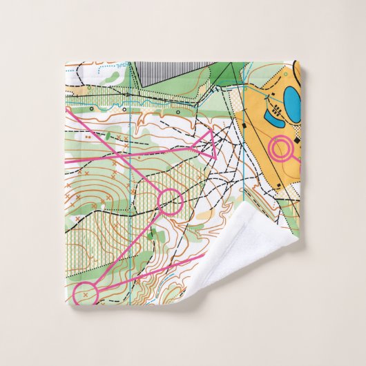 Serviette de bain - Drapeau d'orientation (Gant de toilette)