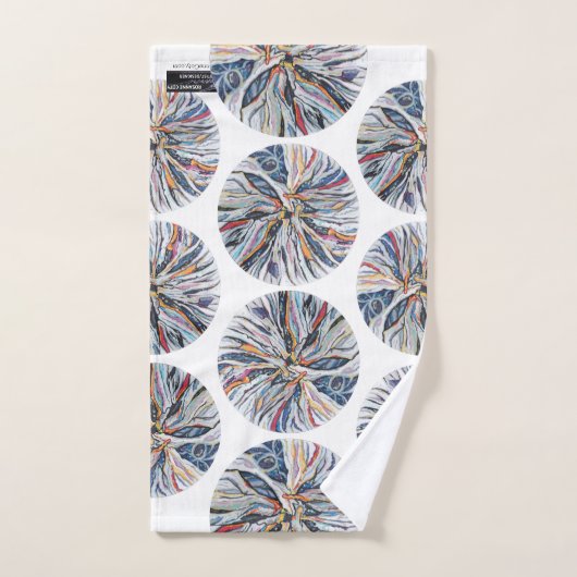 Serviette de bain EMBARK Set sur blanc (Serviette à main)