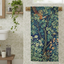 Serviette de bain en art vintage de faisan de Will