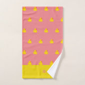 Serviette de bain en caoutchouc pour bébé et tout- (Serviette à main)