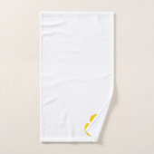 Serviette de bain en caoutchouc pour bébé et tout- (Serviette à main)