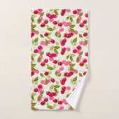 Serviette de bain en cerisier mûre (Serviette à main)