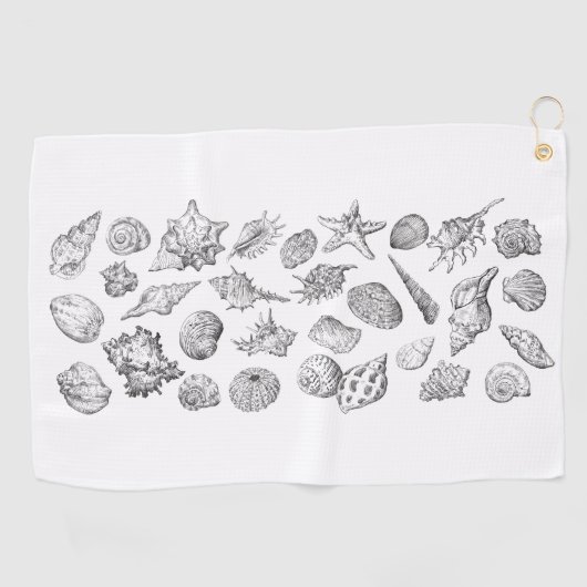 Serviette de bain en coquillages (Horizontal)