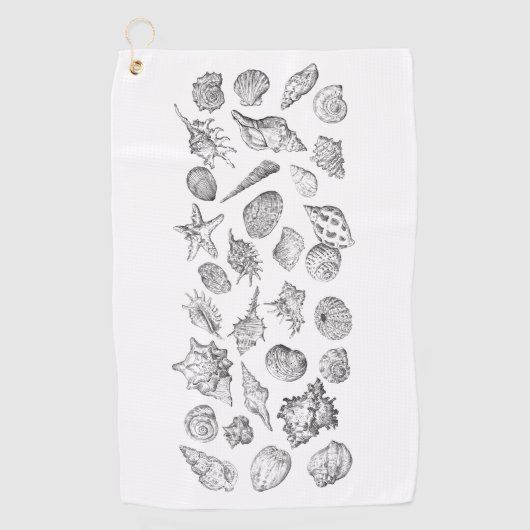 Serviette de bain en coquillages (Devant)