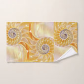 Serviette de bain en coquillages Nautilus (Serviette à main)