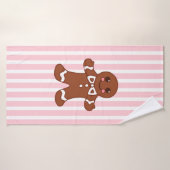 Serviette de bain en pain d'épices (Serviette de bain)