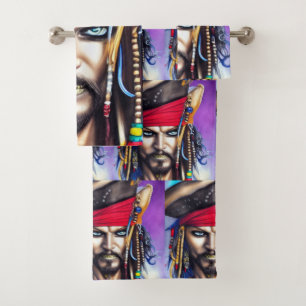 Serviette De Bain En Pirate
