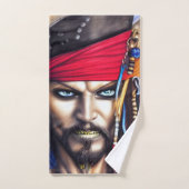Serviette De Bain En Pirate (Serviette à main)