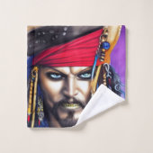 Serviette De Bain En Pirate (Gant de toilette)