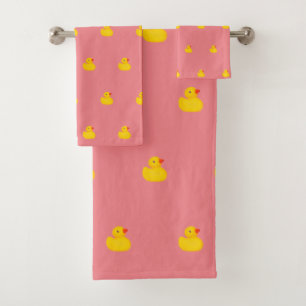 Serviette de bain ensemble canard en caoutchouc bé