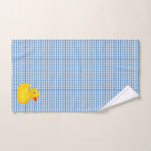 Serviette de bain ensemble canard en caoutchouc bé (Serviette à main)