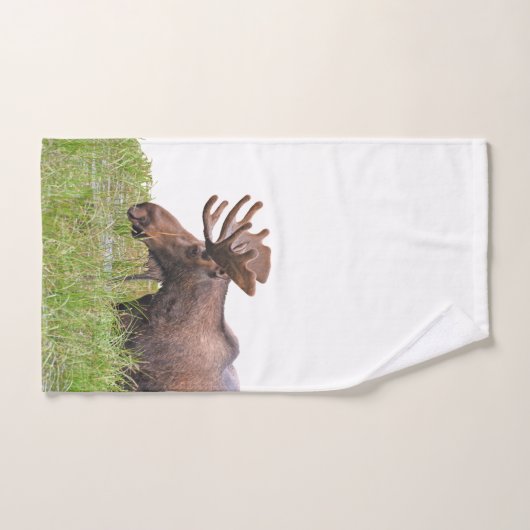 Serviette de bain Ensemble d'orignal (Serviette à main)