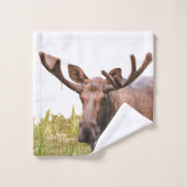 Serviette de bain Ensemble d'orignal (Gant de toilette)