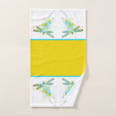 Serviette de bain ensemble Dragonfly éclaboussure (Serviette à main)