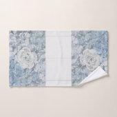Serviette De Bain Ensemble Fleurs Bleues De Pays (Serviette à main)