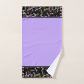 serviette de bain ensemble libellules colorées (Serviette à main)