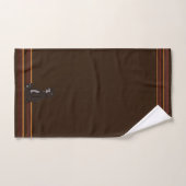 Serviette de bain ensemble ours marron figdewdrops (Serviette à main)