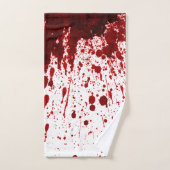 Serviette de bain Ensemble Splate de sang Vampire  (Serviette à main)