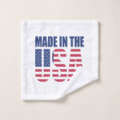 Serviette de bain Fabriqué aux Etats-Unis (Gant de toilette)