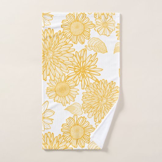 Serviette De Bain Fleur À Main (Serviette à main)
