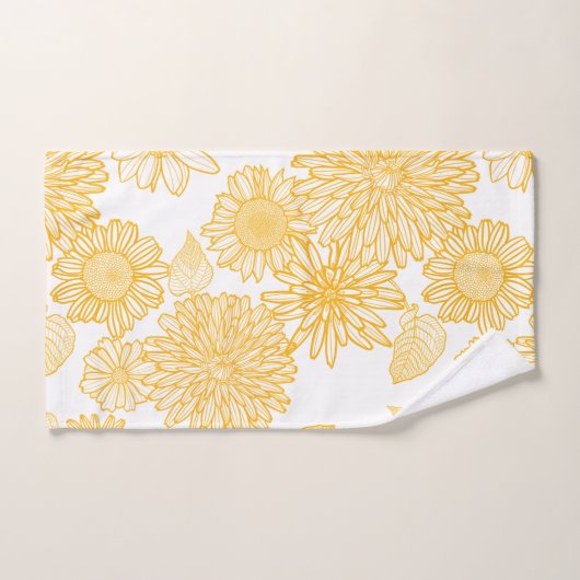 Serviette De Bain Fleur À Main (Serviette à main)