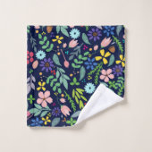 Serviette de bain Floral moderne (Gant de toilette)