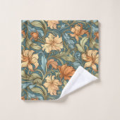 Serviette De Bain Floral Morris Inspiré Classique (Gant de toilette)