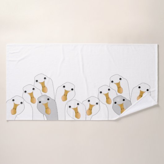 Serviette de bain Goose Who (Serviette de bain)